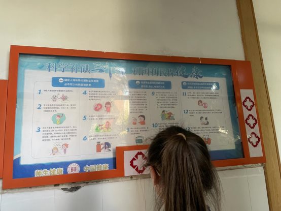 南京市上元中学红十字会开展防治碘缺乏病日宣传教育活动3